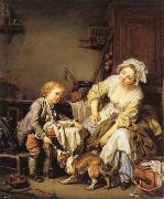Jean Baptiste Greuze The Verwohnte child china oil painting artist